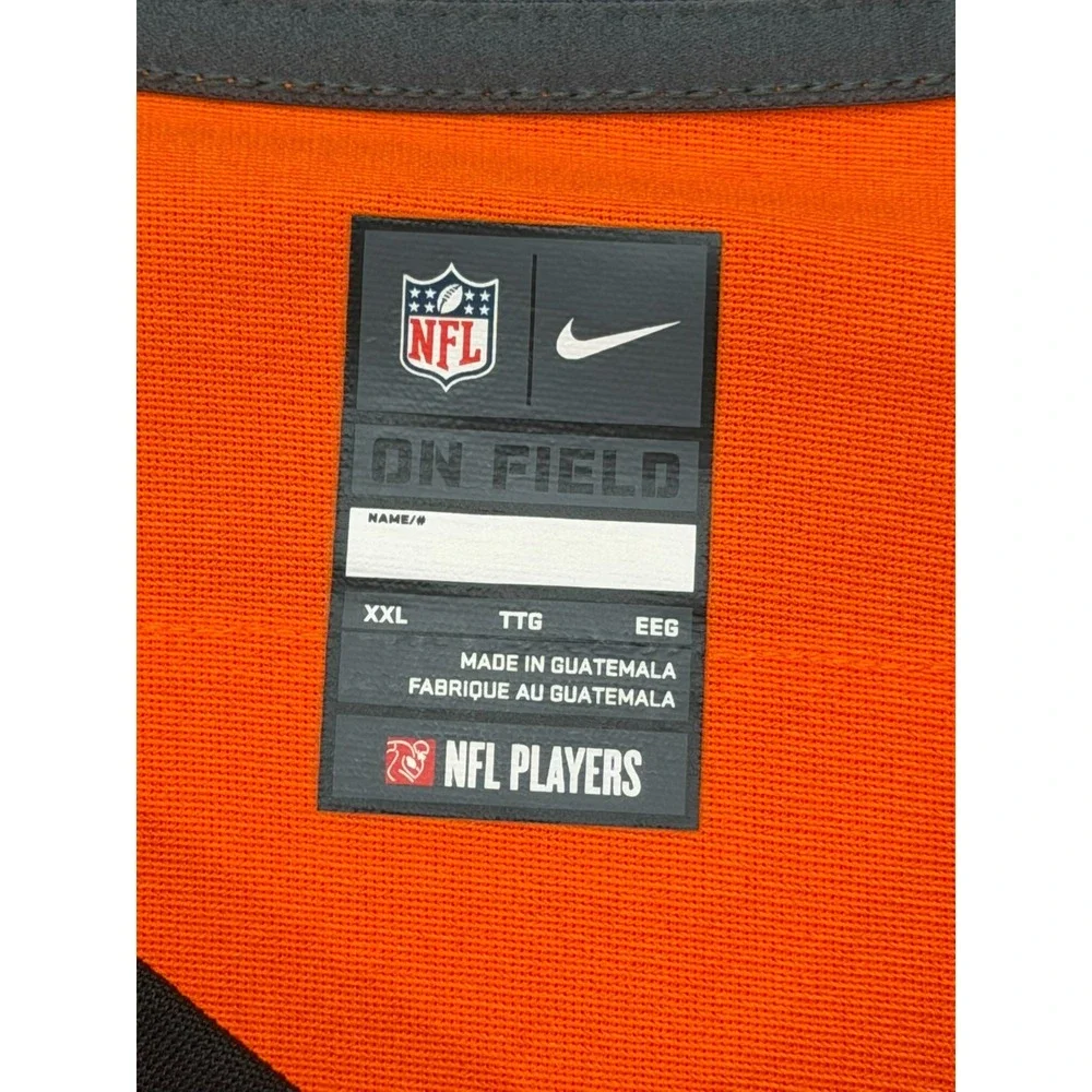 New Nike On Field Women Cincinnati Bengals Jersey Orange Size XXL